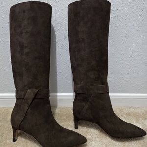 Banana Republic Torri Suede Knee High Boots
